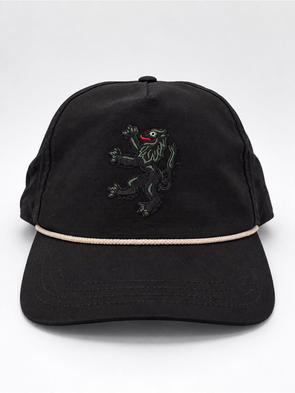 NWOT Greyson Clothiers Performance Golf Snapback Rope Hat In Black
